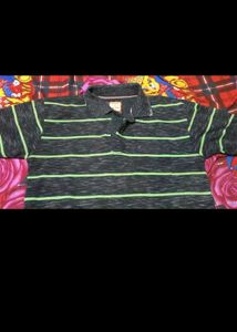 Men's Striped Polo T-Shirt