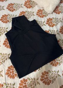 Turtle Neck Tube Top