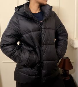 Zara Black Puffer Jacket