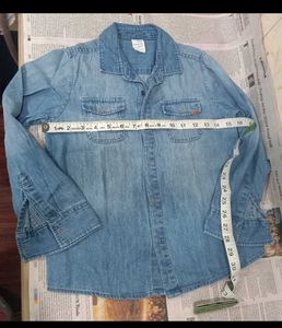 Classic Blue Denim Shirt