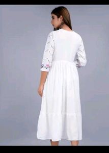 Beautiful White Kurti