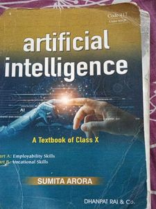 Artificial Intelligence Textbook Class X