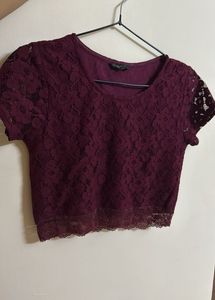 Lace Crop Top