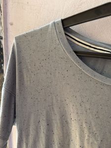 Next  Grey Speckled T-Shirt