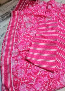 Pink Floral Kurta &amp; Pant Set💕