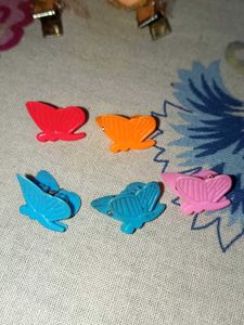 Cute Hair Clips &amp; Ring Set