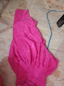 Pink Embroidered Kurta