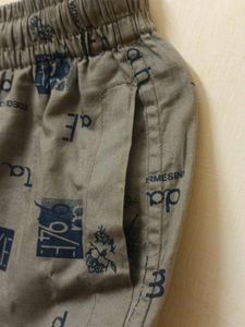 Casual Printed Cargo Pants