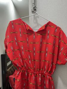 Branded Designer Top With Long Flare …