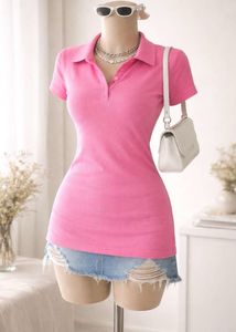 Cute Pink Polo Shirt