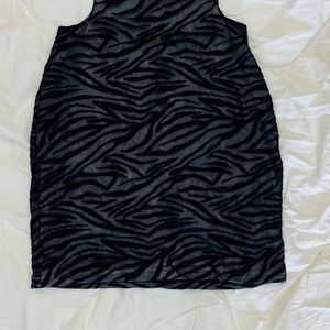 SHEIN Animal Print Bodycon Mini Dress