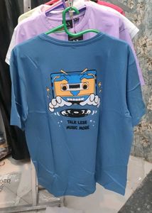 Blue Graphic T-Shirt