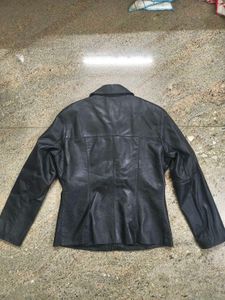Classic Black Pig Hide Leather Jacket