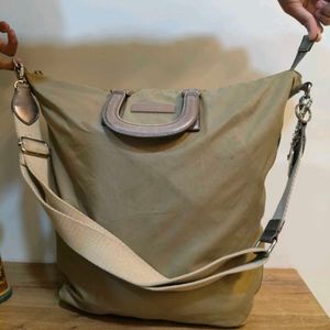 Stylish Olive Green Tote Bag