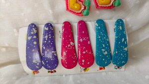 Cute Hair Clips - Set of 8