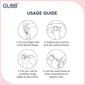 GUBB Manicure Kit set of 5
