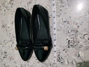 Chic Black Pointed Toe Flats