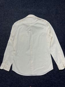 Lacoste Men's White Corduroy Shirt