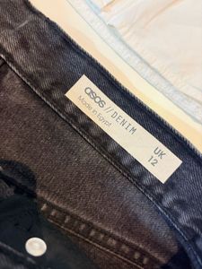 Set of 2(ASOS Denim Shorts + Chemi Korean Shirt)