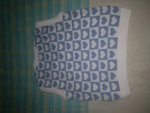 Cute Heart Pattern Sweater