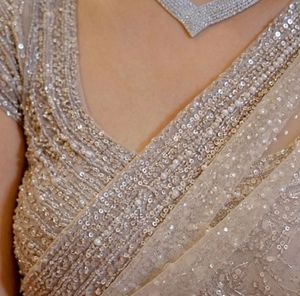 SALE Sequin SINDH Saree- 2hrs used