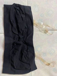 Black Tube Bra