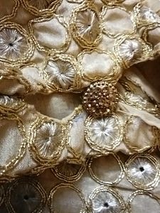 Golden Sequined Blouse