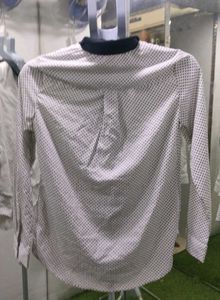 Chic Polka Dot Button-Up Shirt