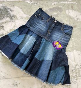ICE-BERG denim Skirt