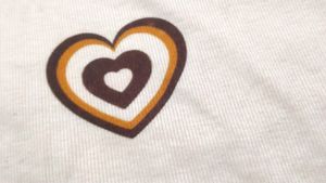 Heart Printed Top For Women