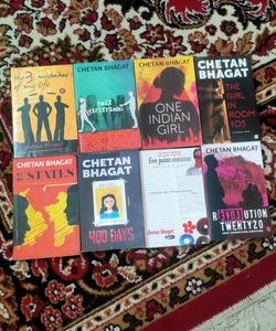 Chetan Bhagat  8  Books Set