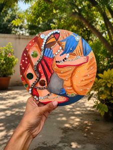 Handmade Radha Krishna Wall Decor