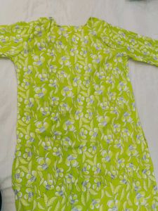Vibrant Floral Kurta Set