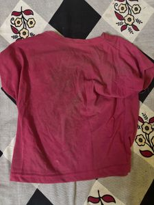Pink Crop top