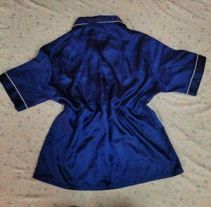Satin Pajama Top