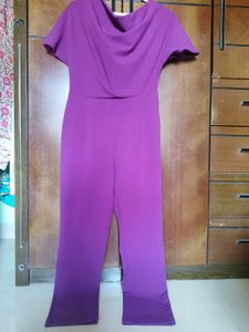 Stylish Purple Jumpsuit