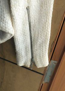 Zara Original imported stylish cream textured jack