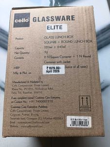 Cello Elite Leakproof Microwave container