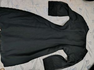 Elegant Black Chikankari Kurta