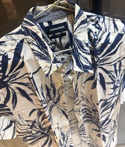 JACK &amp; JONES Tropical Print Shirt
