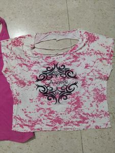 Stylish Cropped Top with Open Back