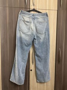 30 H&amp;M RIBBED HIGh waist jeans