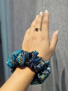 Pair Of Two Scrunchies