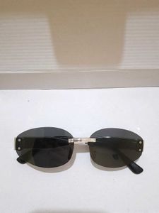 Celine Oval Rimless Sunglasses