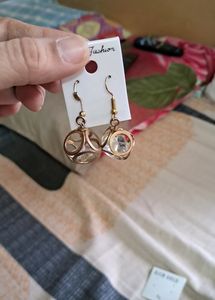 Fashion Square Shape Hanging Earrings