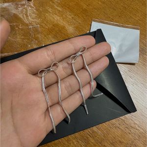Elegant Bow Drop Earrings