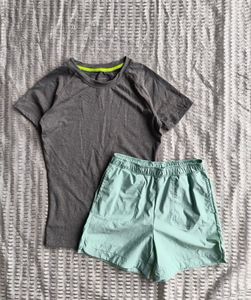 Athletic Shorts & T-Shirt Set