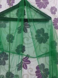 Green Embellished Anarkali Dress