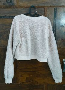 Soft pink Cozy Fleece Crewneck Sweatshirt