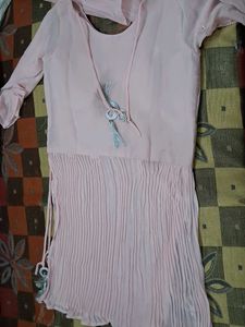 mirror work Sharara set pink